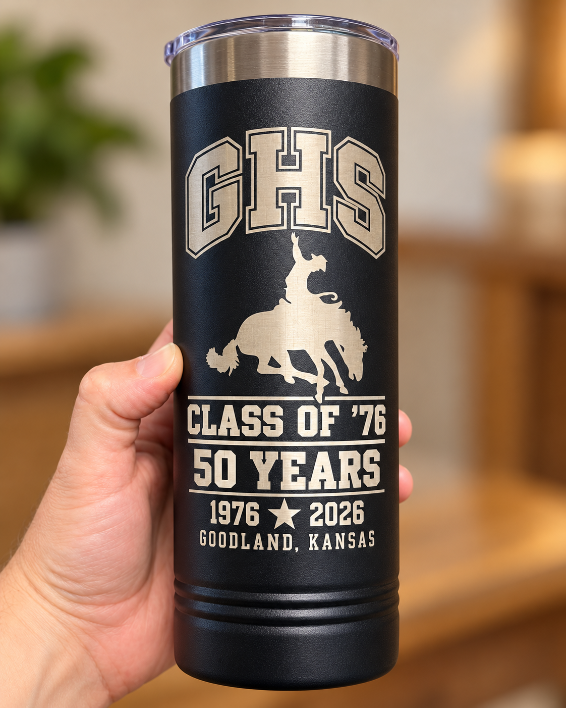 GHS Class of 1976 50-Year Reunion Engraved Tumbler