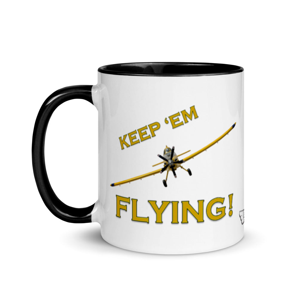 KEEP 'EM FLYING MUG