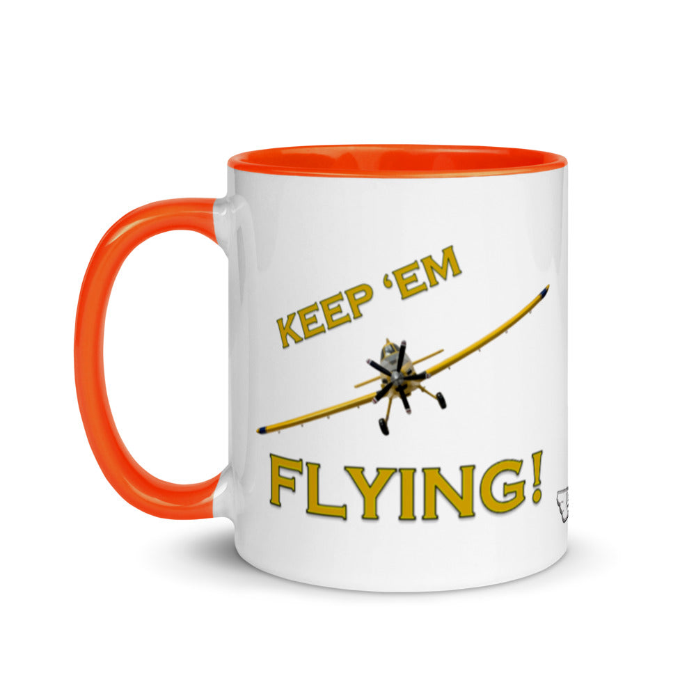 KEEP 'EM FLYING MUG
