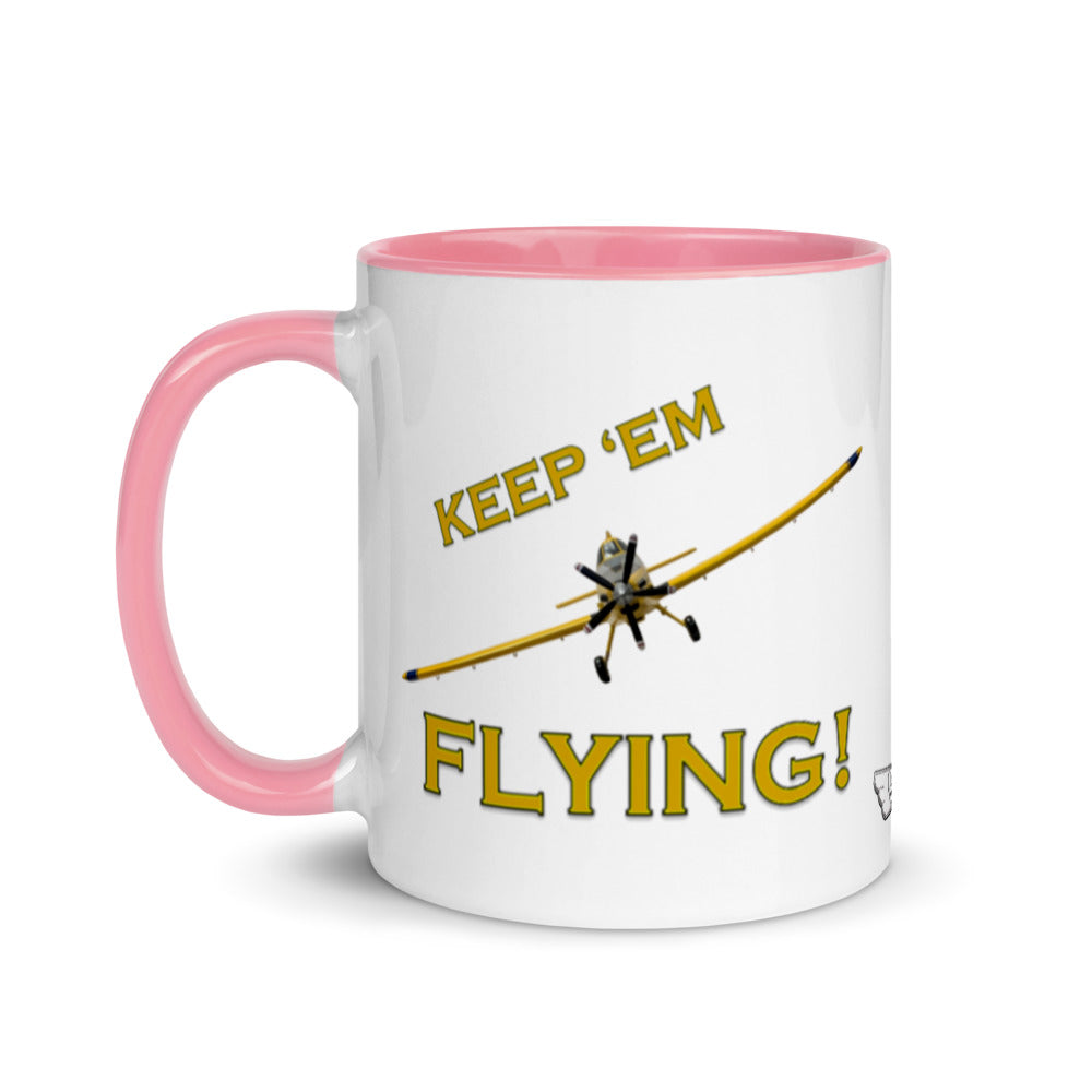 KEEP 'EM FLYING MUG