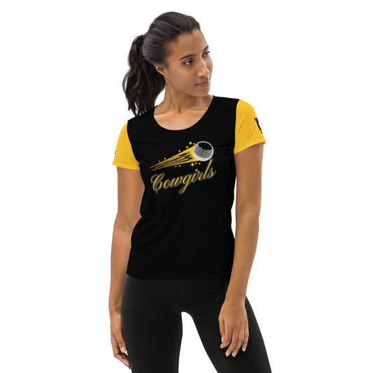 COWGIRL GOLF Women's Athletic T-shirt