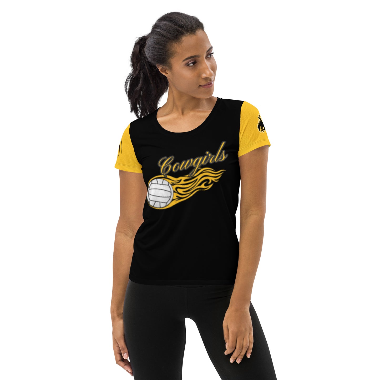 COWGRIL VOLLEYBALL Women's Athletic T-shirt