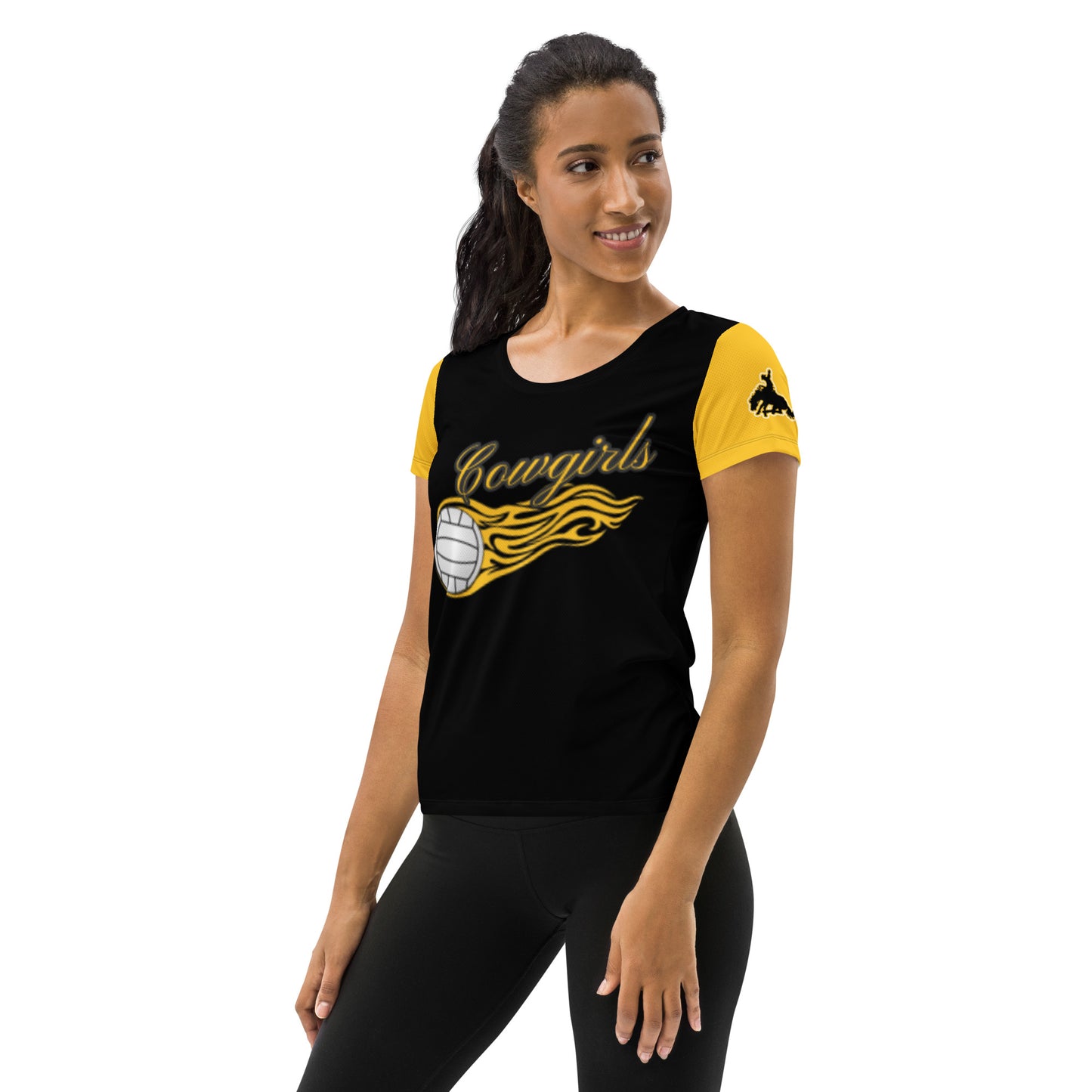 COWGRIL VOLLEYBALL Women's Athletic T-shirt