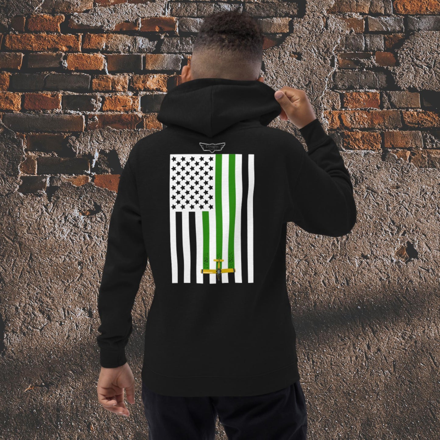 FLY FOR AMERICA YOUTH HOODIE