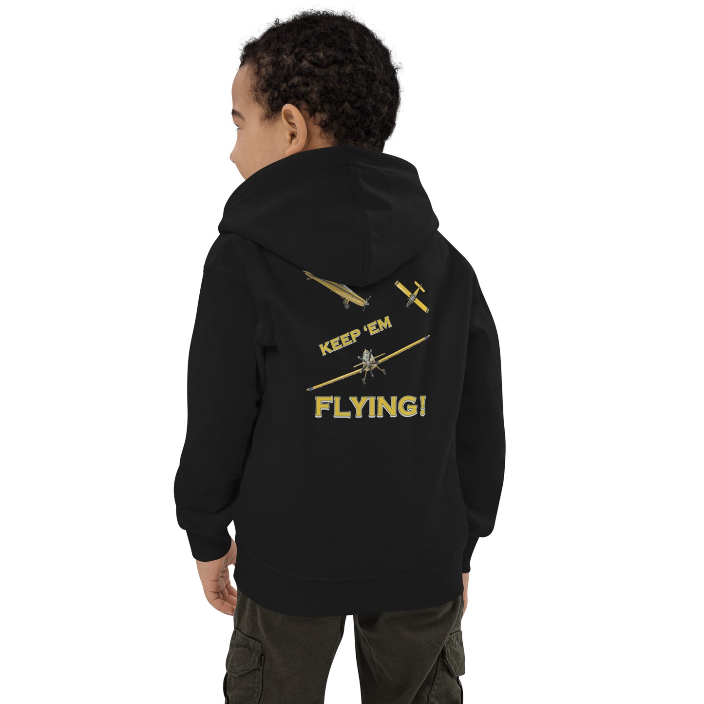 KEEP 'EM FLYING YOUTH HOODIE