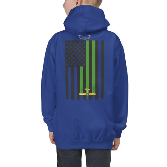 FLY FOR AMERICA YOUTH HOODIE