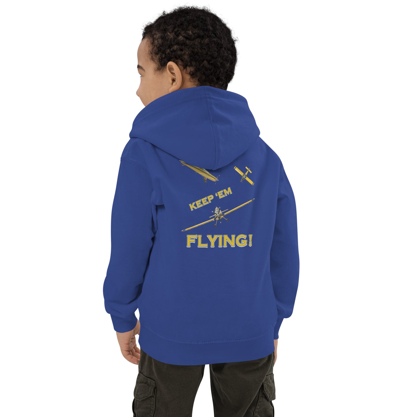 KEEP 'EM FLYING YOUTH HOODIE