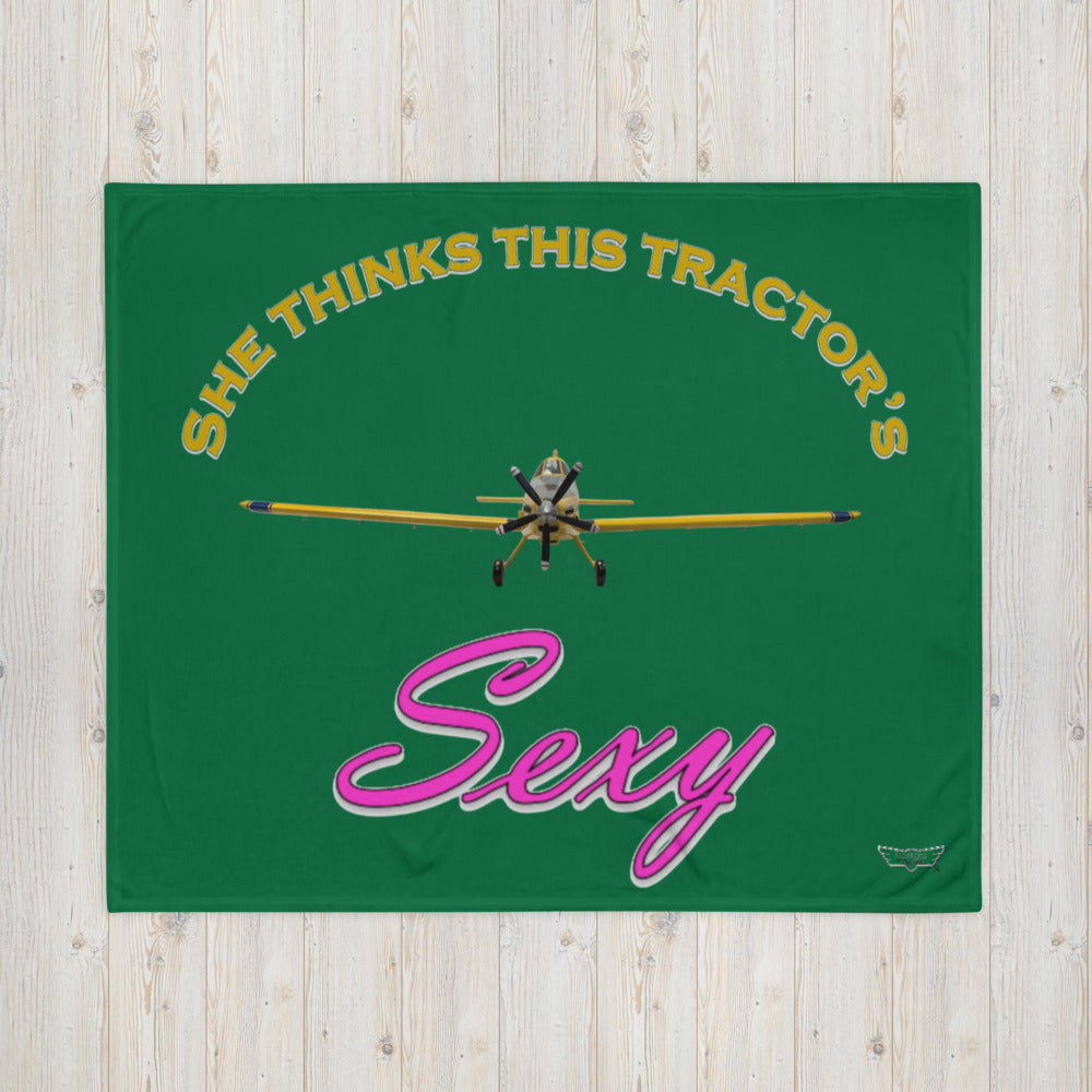 SEXY AIR TRACTOR BLANKET