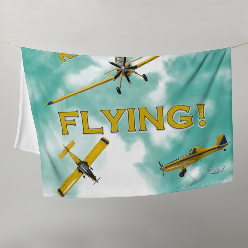 KEEP EM FLYING BLANKET