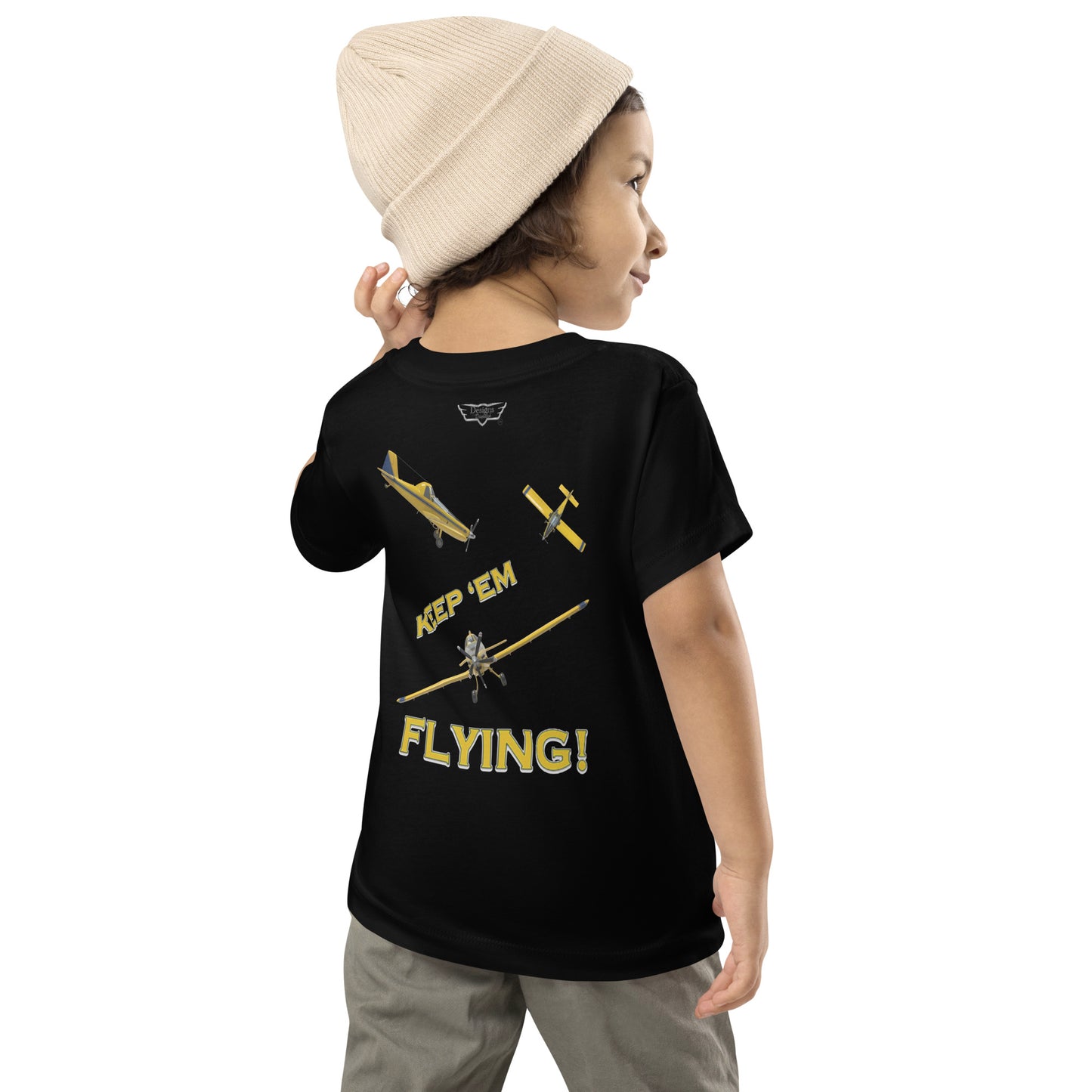 KEEP 'EM FLYING TODDLER T-SHIRT