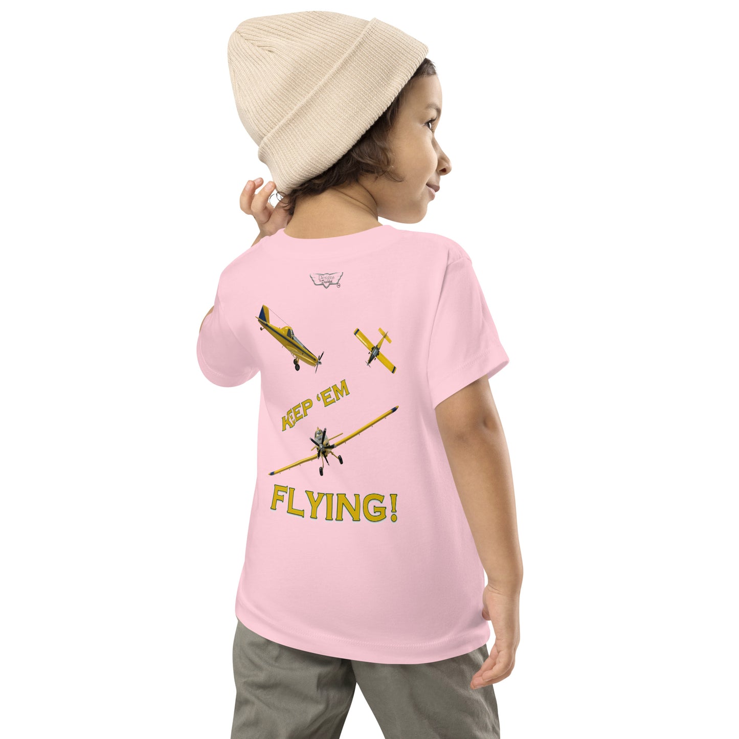 KEEP 'EM FLYING TODDLER T-SHIRT