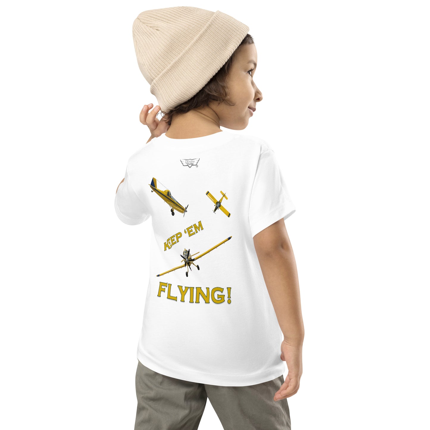 KEEP 'EM FLYING TODDLER T-SHIRT