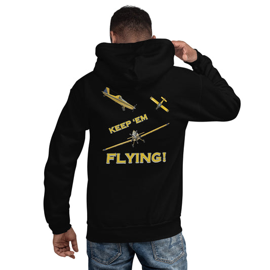 KEEP'EM FLYING HOODIE