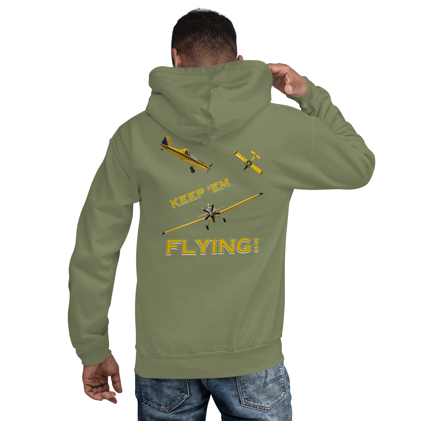 KEEP'EM FLYING HOODIE