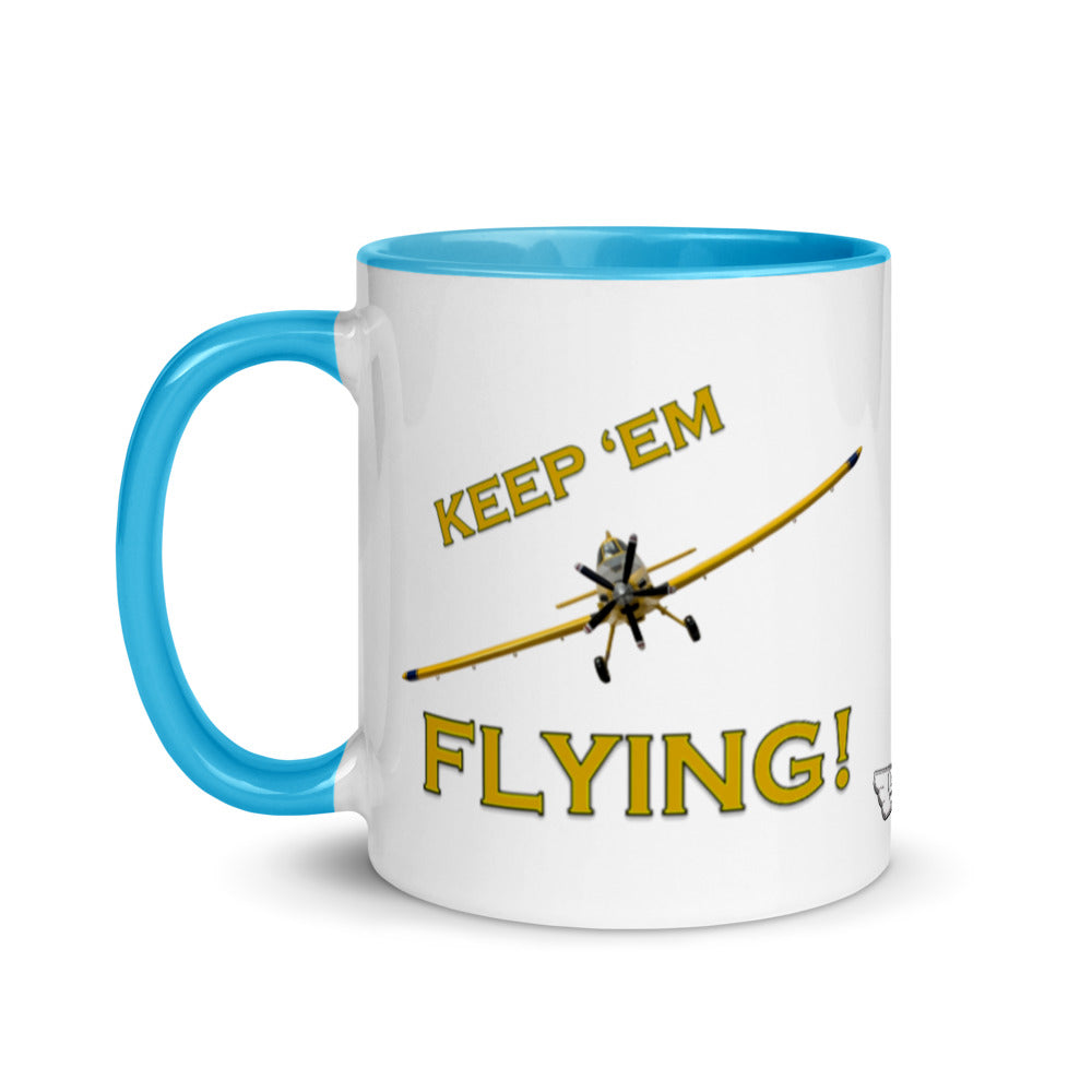 KEEP 'EM FLYING MUG