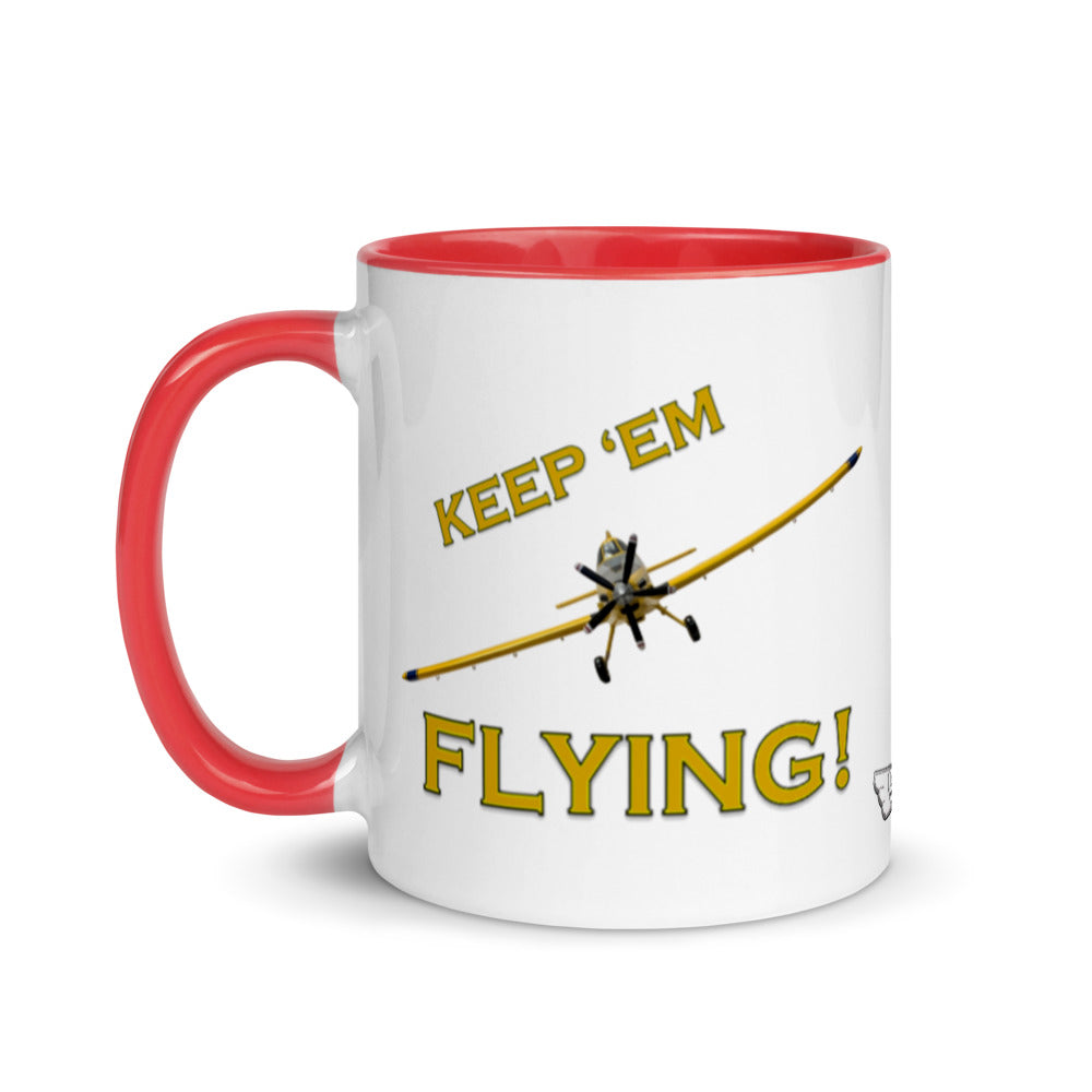 KEEP 'EM FLYING MUG