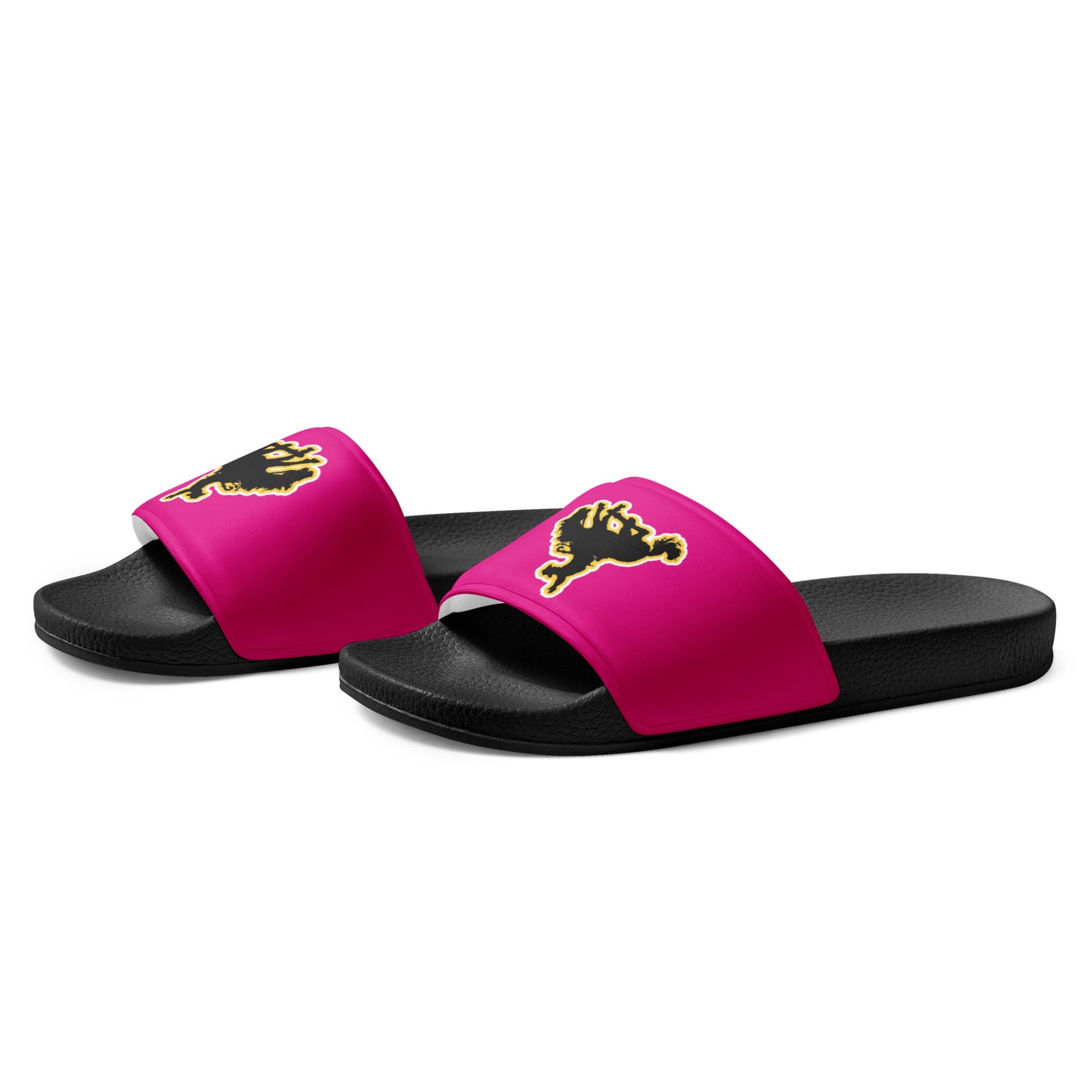 PINK COWGIRL WOMENS SLIDES