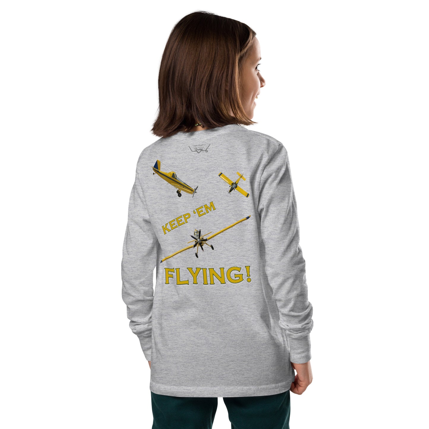 KEEP 'EM FLYING YOUTH LONG SLEEVE