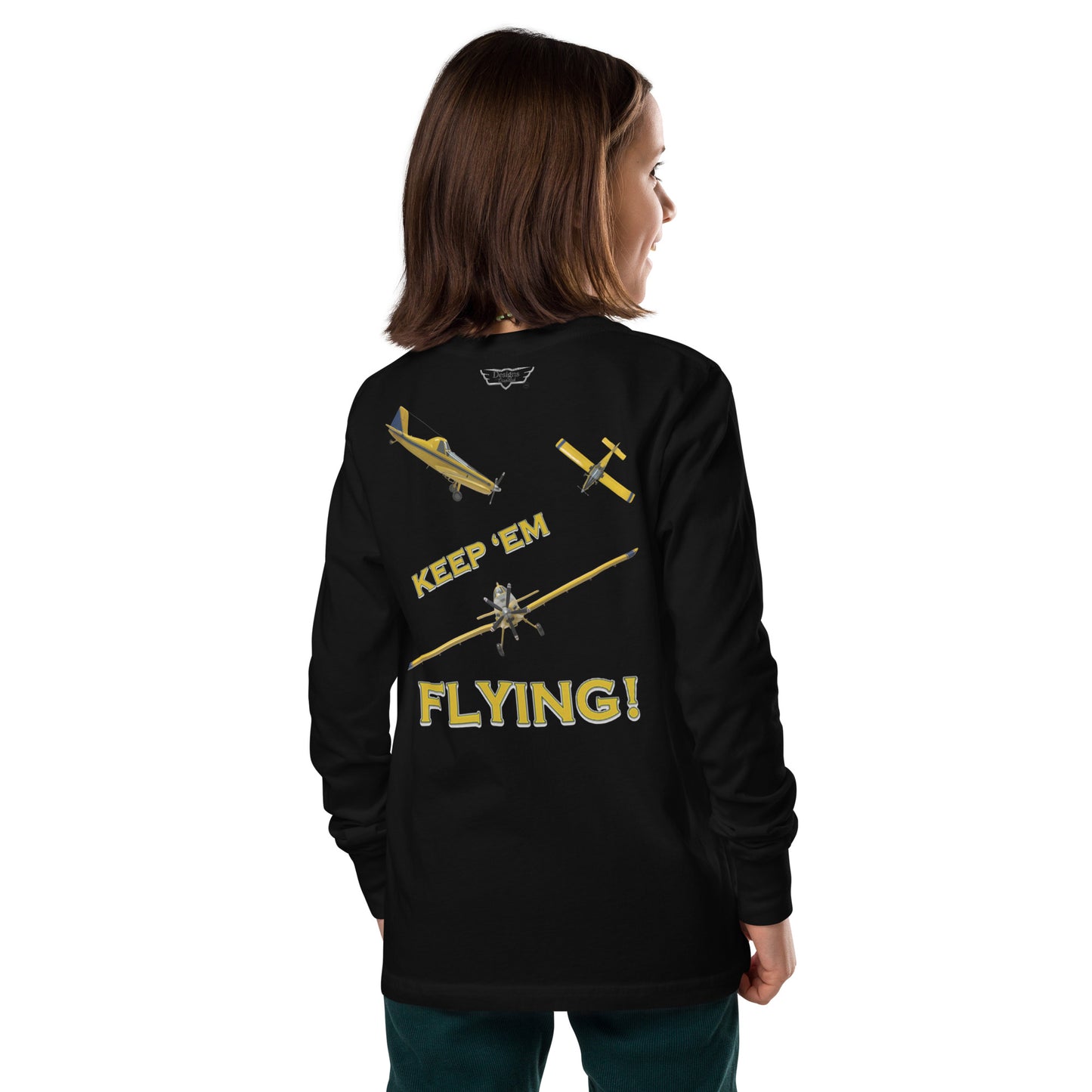 KEEP 'EM FLYING YOUTH LONG SLEEVE