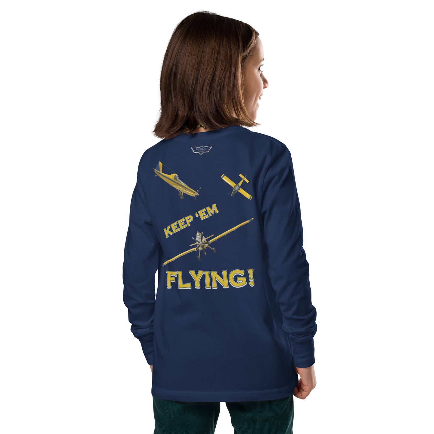 KEEP 'EM FLYING YOUTH LONG SLEEVE