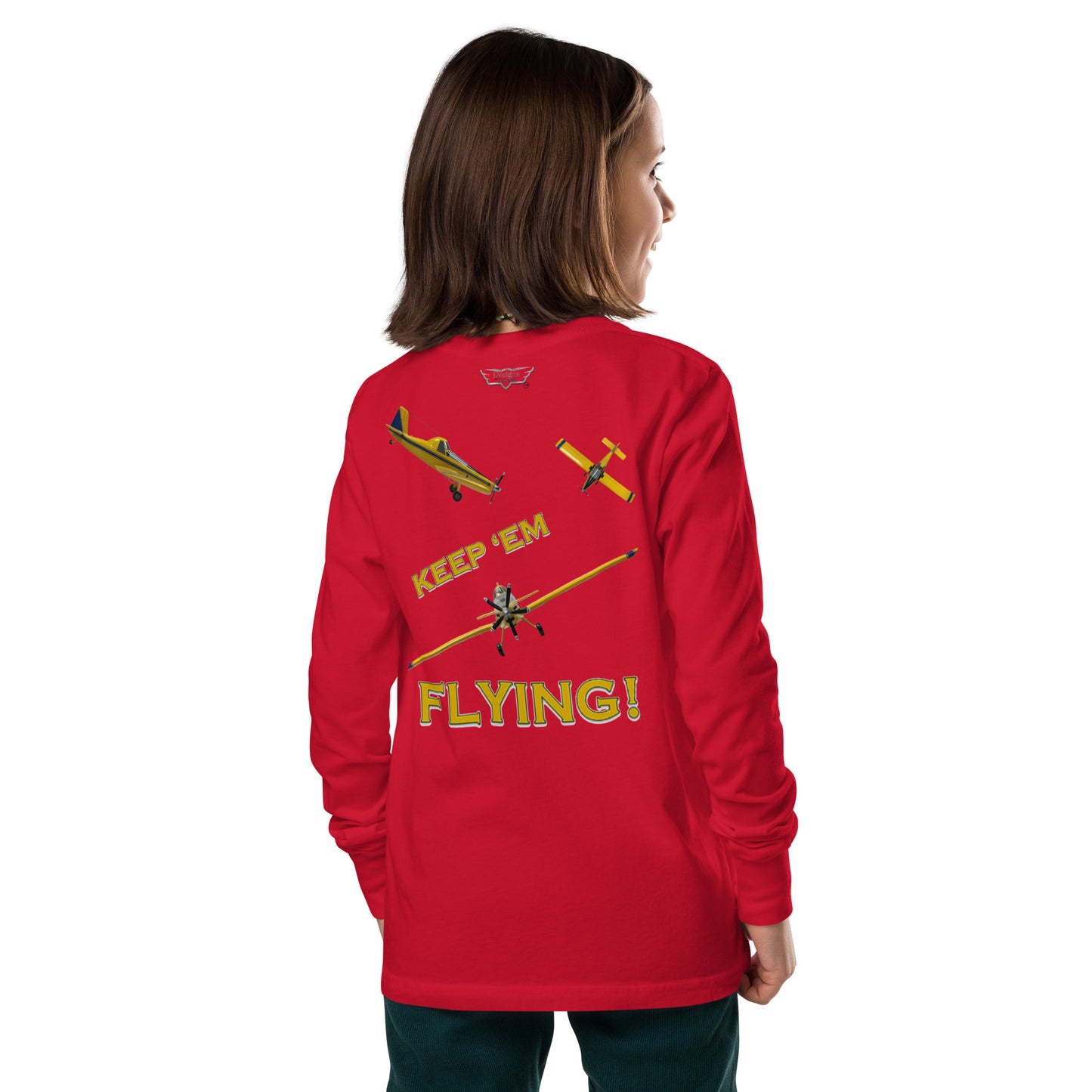 KEEP 'EM FLYING YOUTH LONG SLEEVE