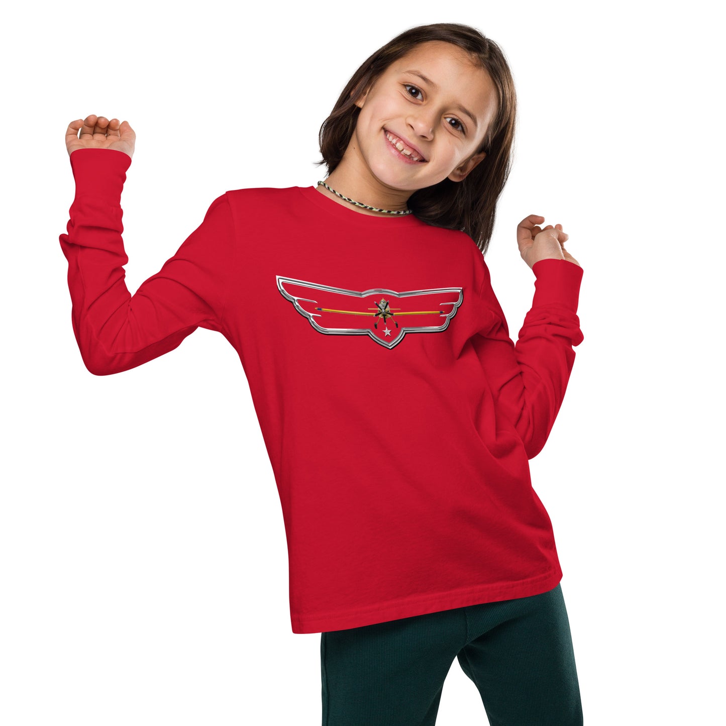 KEEP 'EM FLYING YOUTH LONG SLEEVE