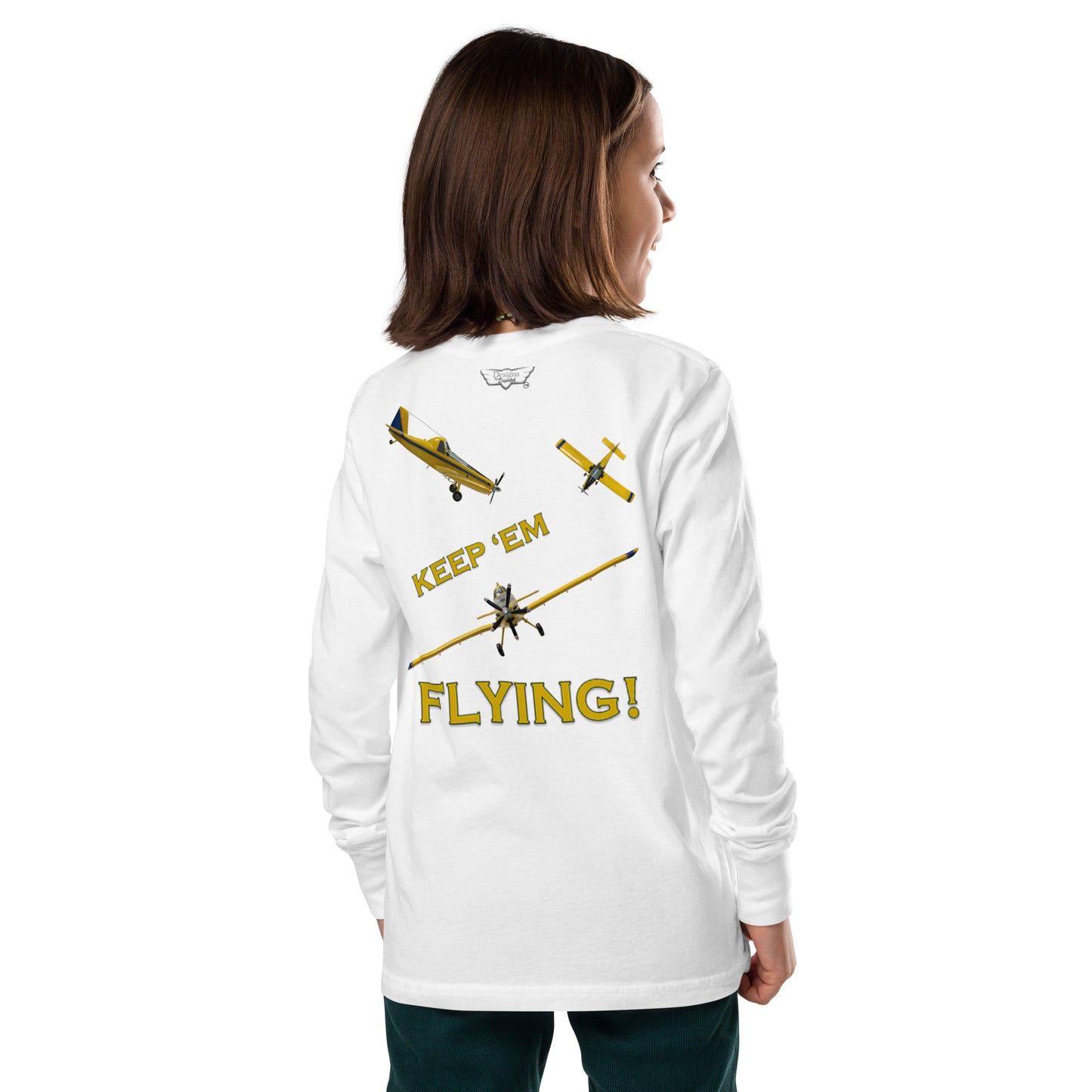 KEEP 'EM FLYING YOUTH LONG SLEEVE