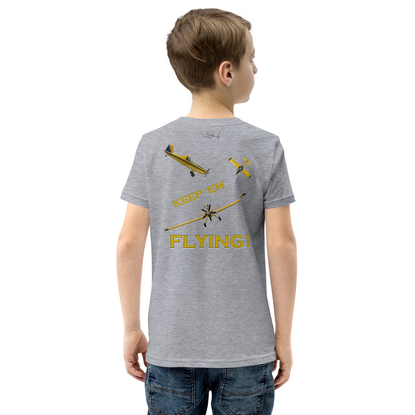 KEEP 'EM FLYING YOUTH T-SHIRT