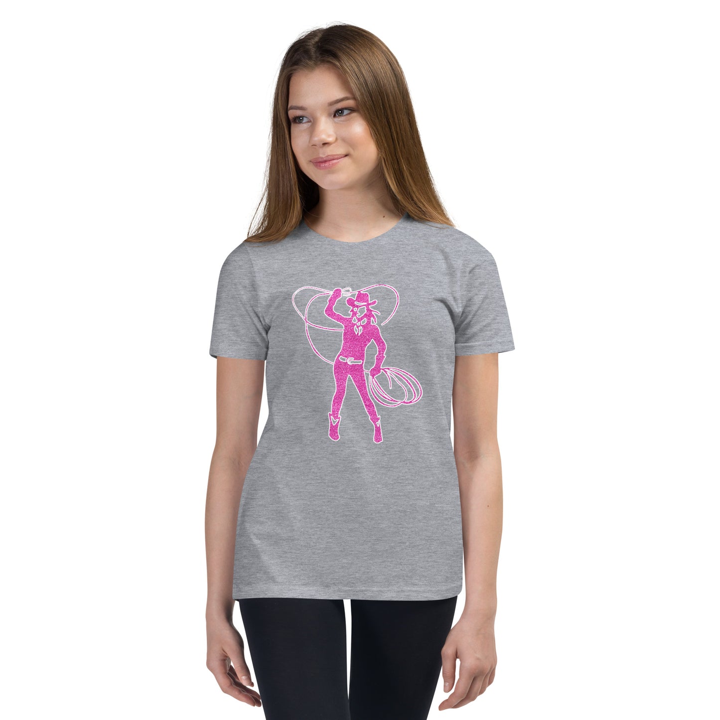 PINK COWGIRL YOUTH T-SHIRT