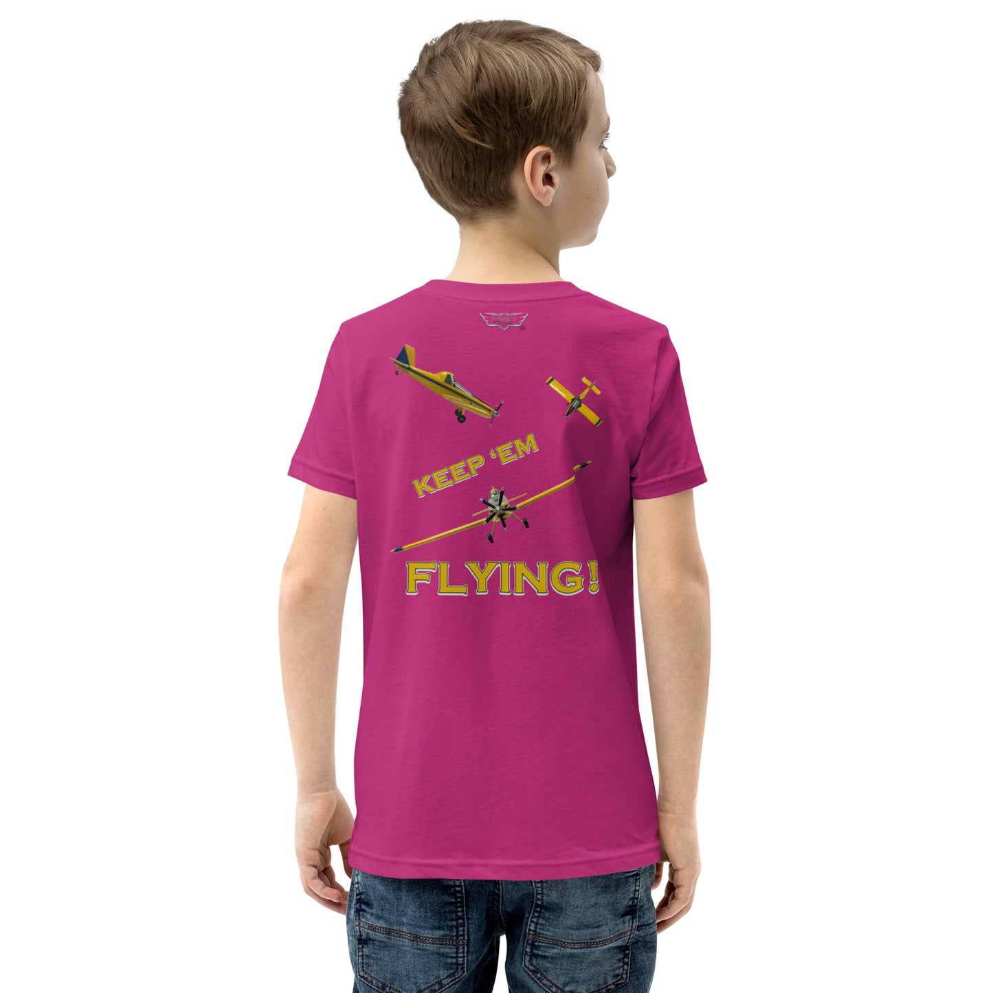 KEEP 'EM FLYING YOUTH T-SHIRT