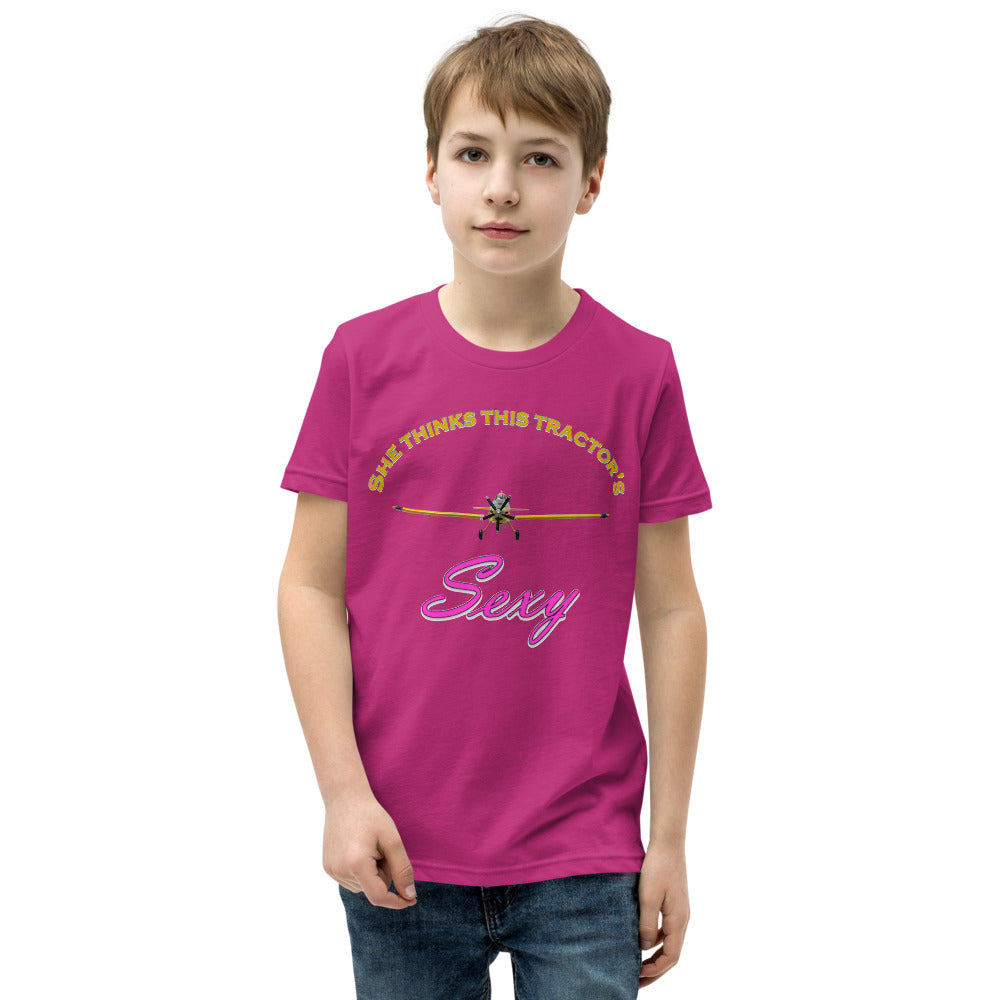 SEXY AIR TRACTOR YOUTH T-SHIRT