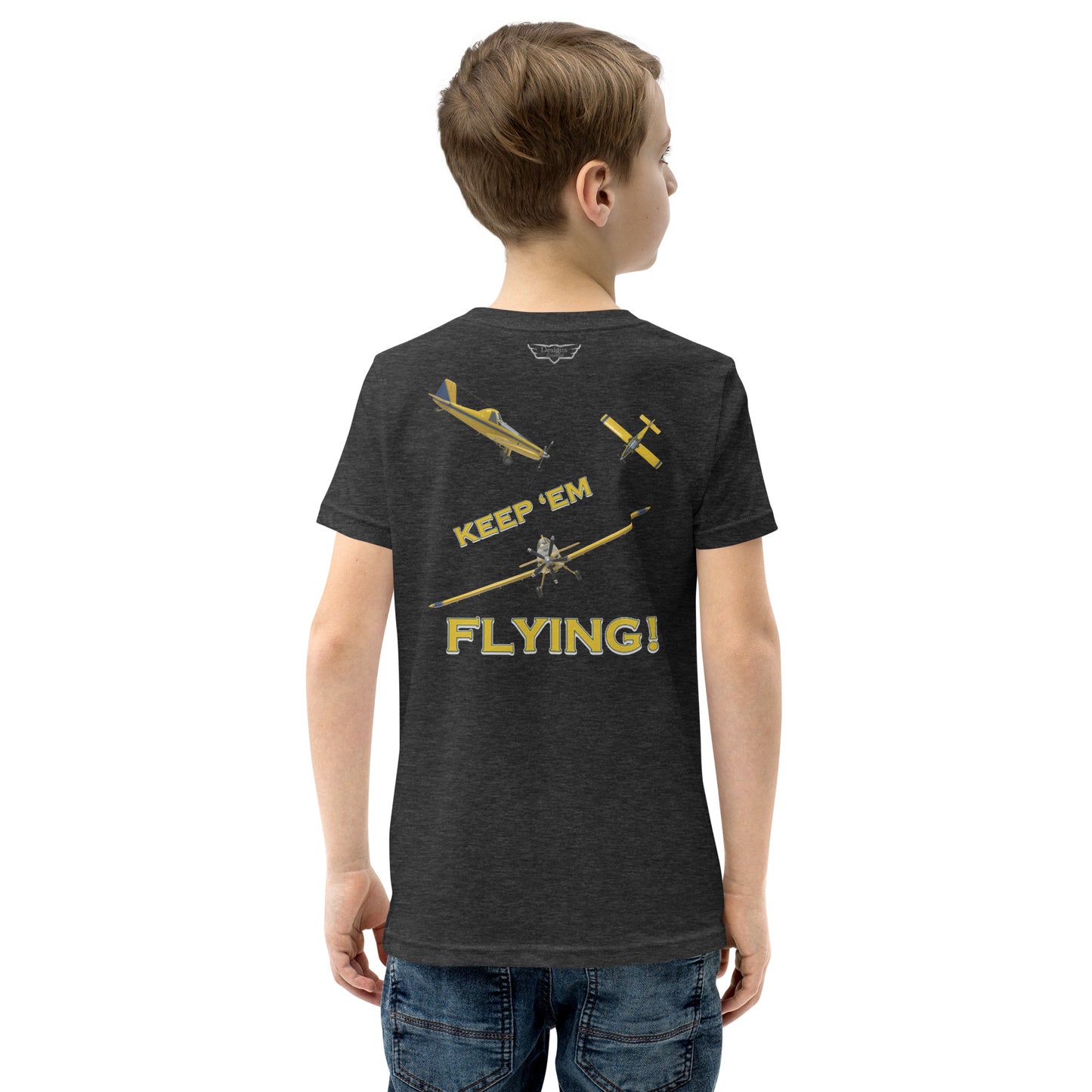 KEEP 'EM FLYING YOUTH T-SHIRT