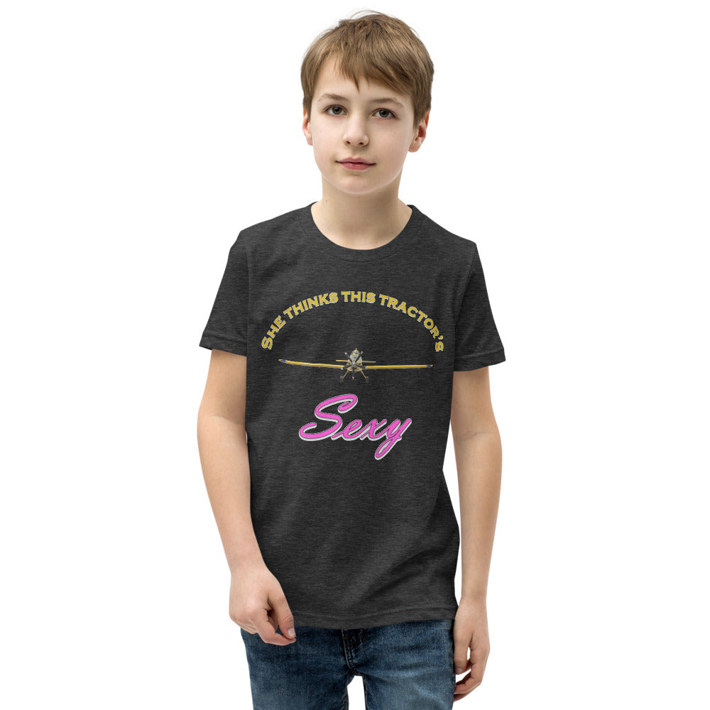 SEXY AIR TRACTOR YOUTH T-SHIRT