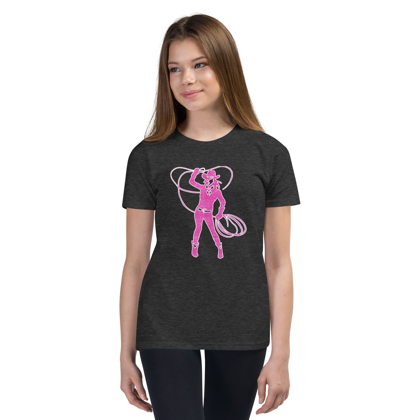 PINK COWGIRL YOUTH T-SHIRT