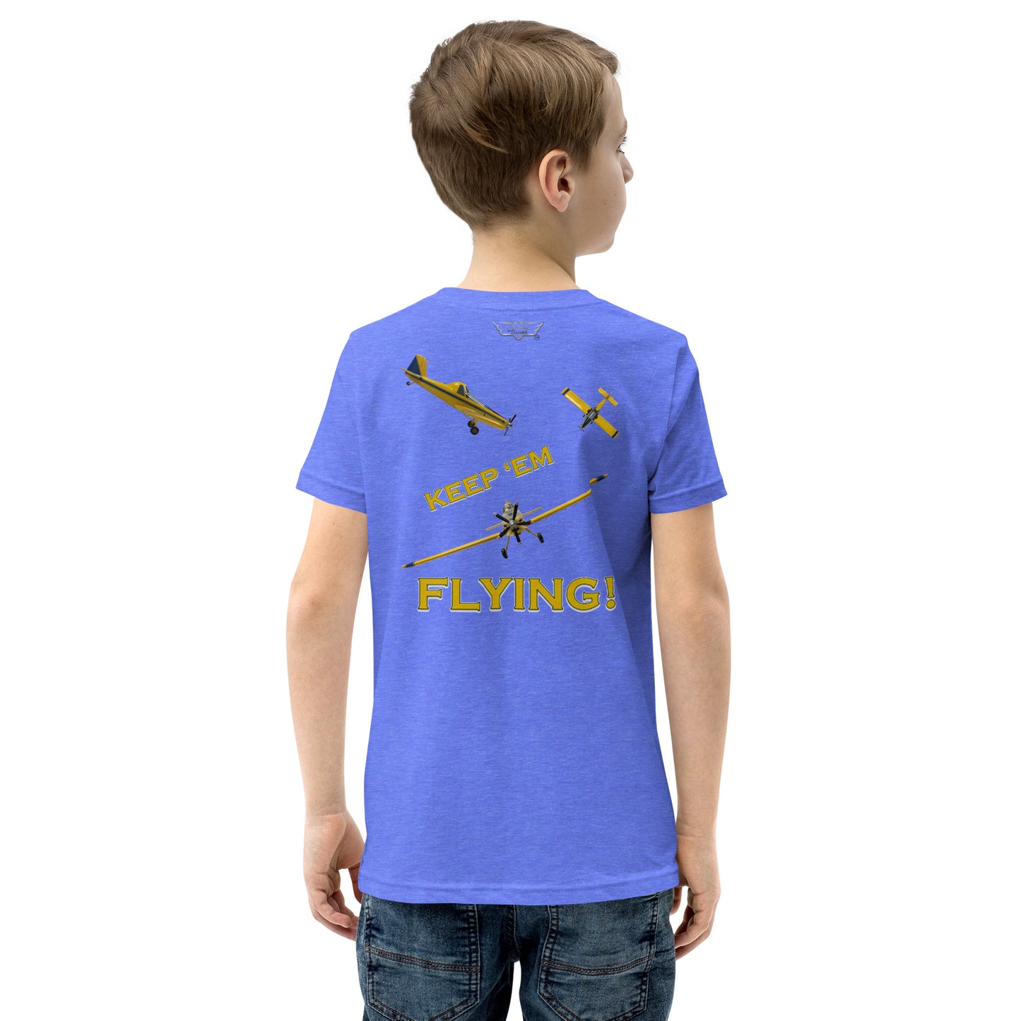 KEEP 'EM FLYING YOUTH T-SHIRT