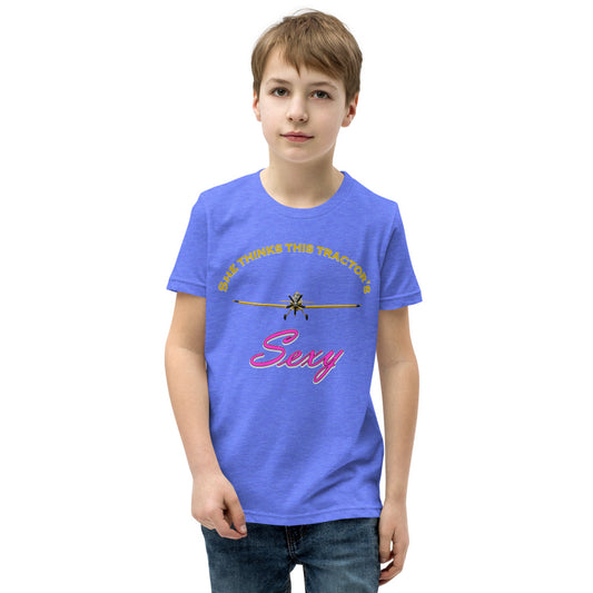 SEXY AIR TRACTOR YOUTH T-SHIRT