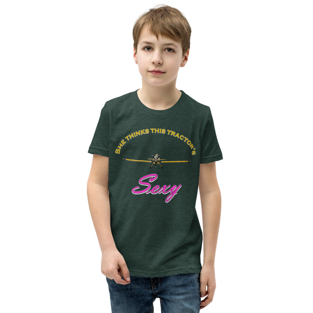 SEXY AIR TRACTOR YOUTH T-SHIRT