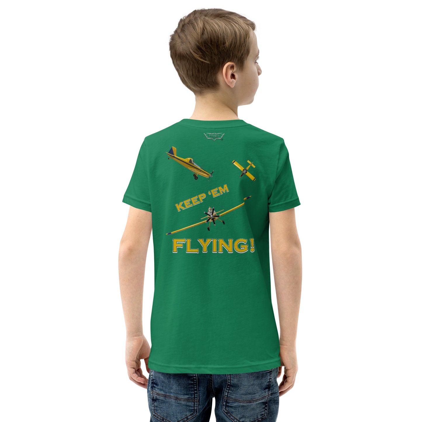 KEEP 'EM FLYING YOUTH T-SHIRT