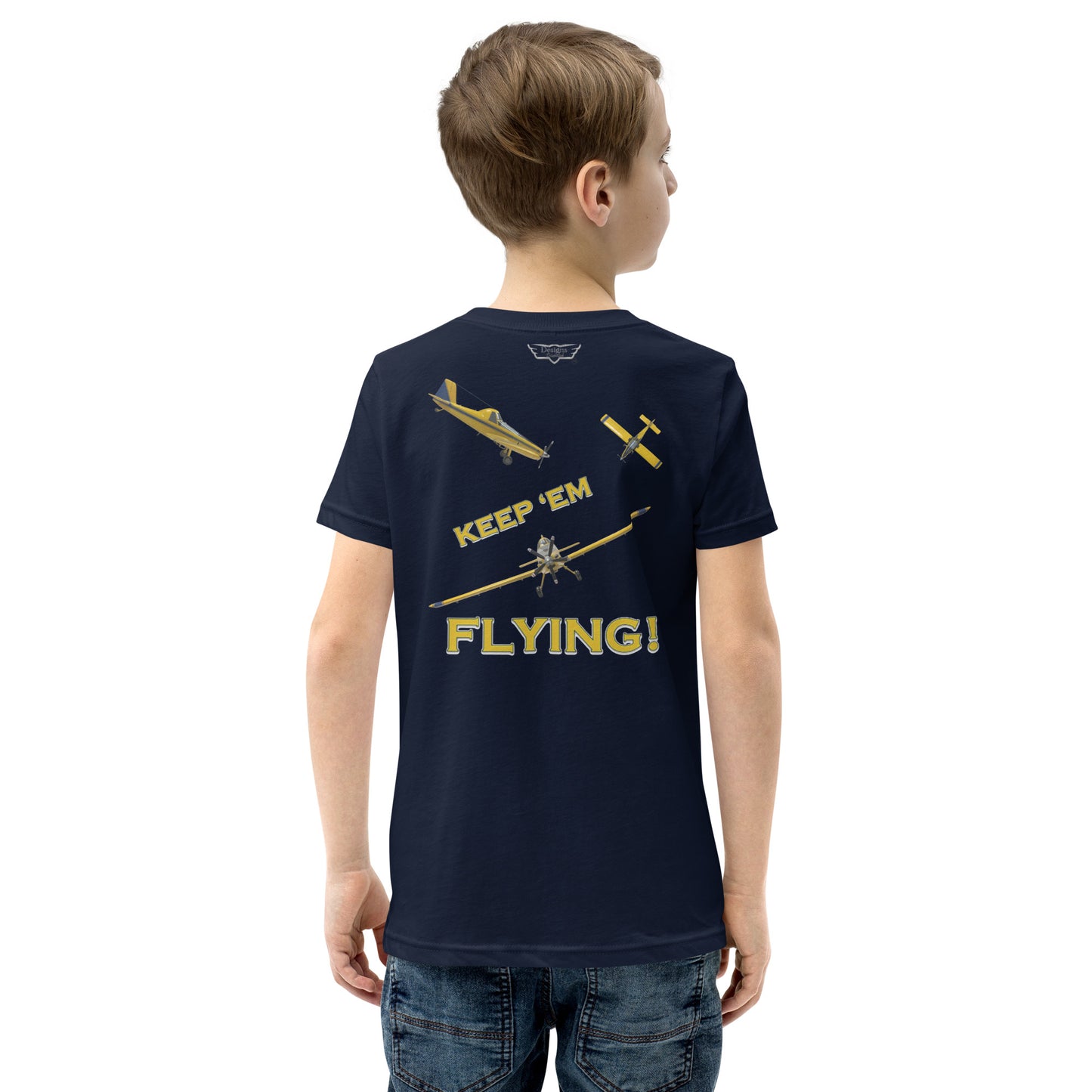 KEEP 'EM FLYING YOUTH T-SHIRT