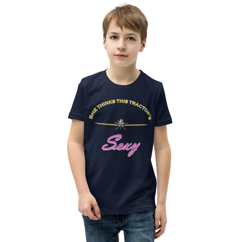 SEXY AIR TRACTOR YOUTH T-SHIRT