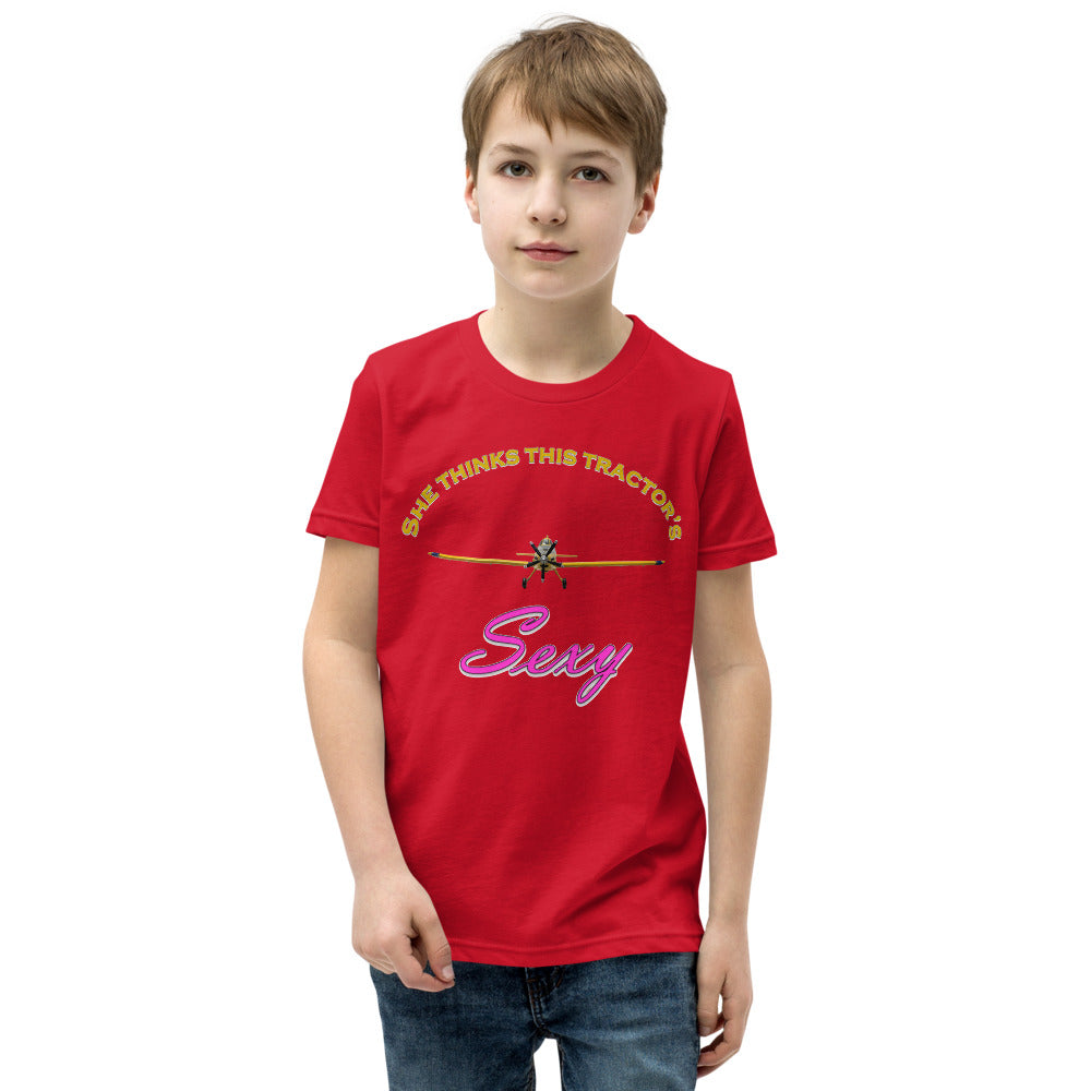 SEXY AIR TRACTOR YOUTH T-SHIRT