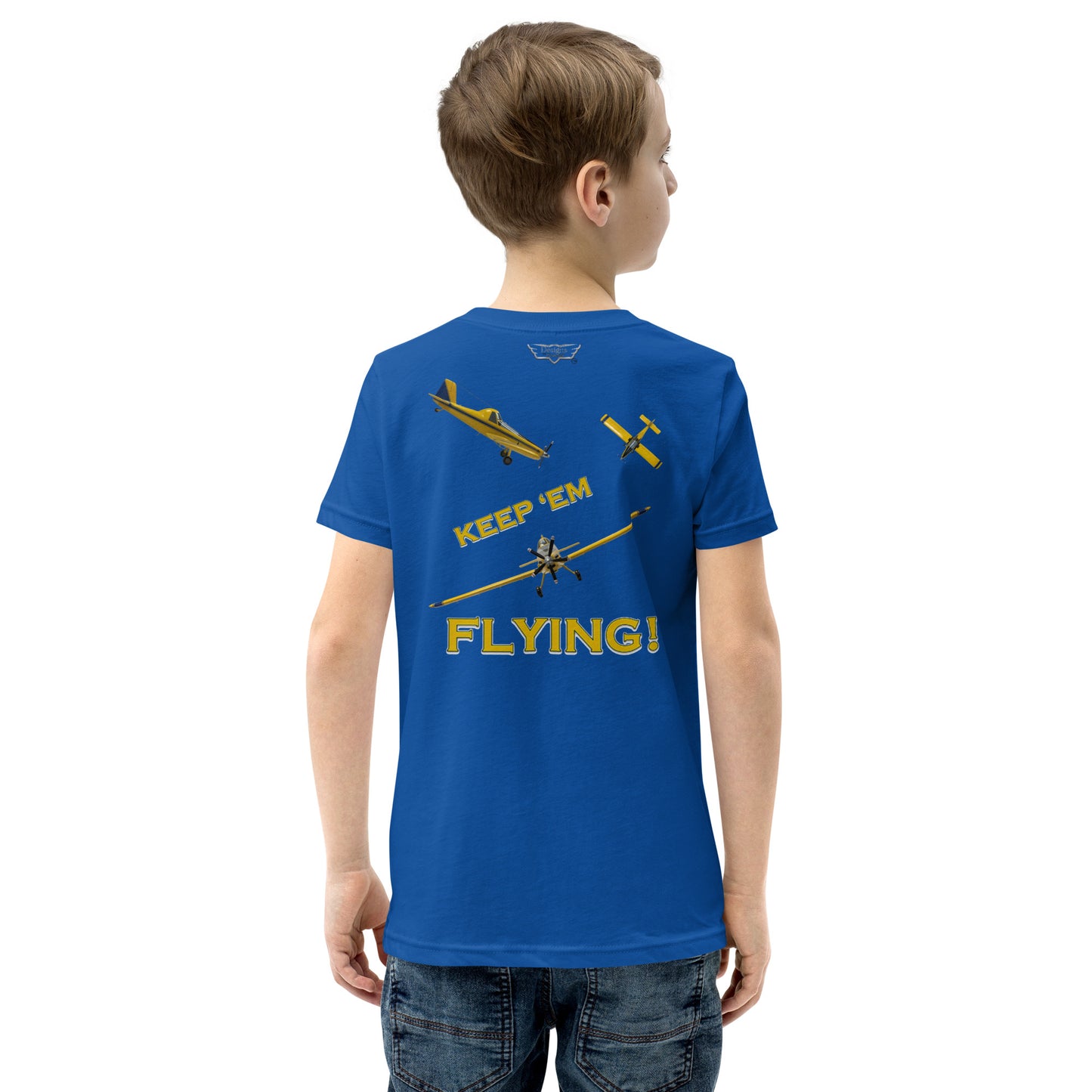 KEEP 'EM FLYING YOUTH T-SHIRT