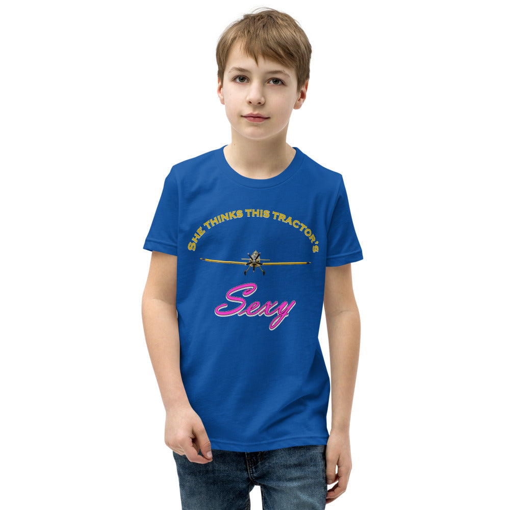 SEXY AIR TRACTOR YOUTH T-SHIRT