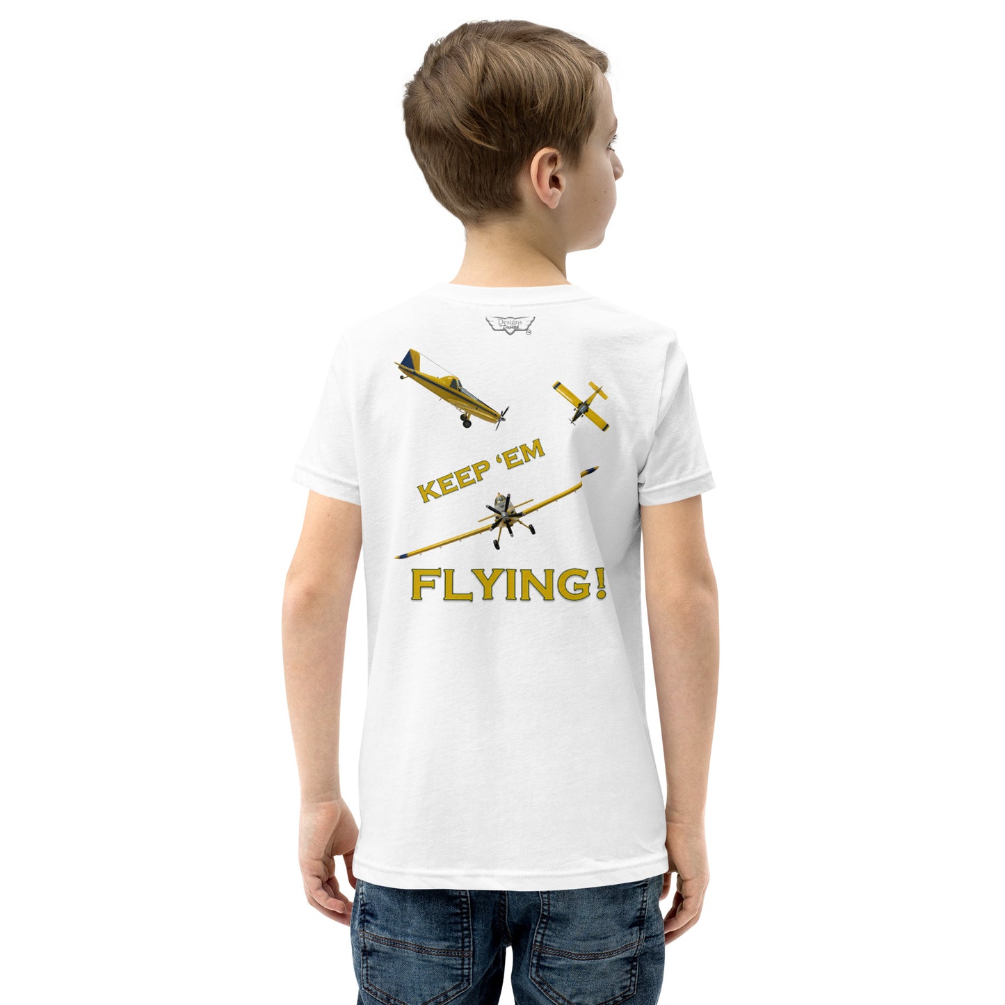 KEEP 'EM FLYING YOUTH T-SHIRT