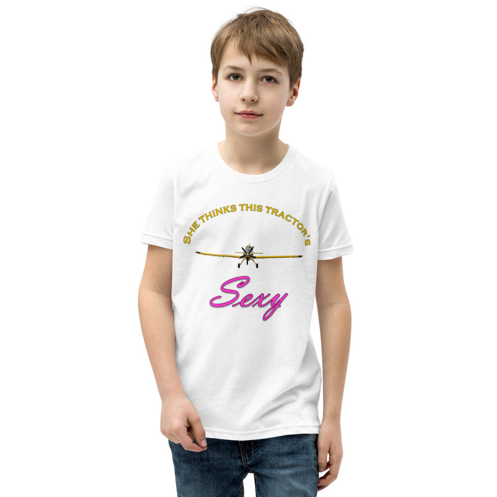 SEXY AIR TRACTOR YOUTH T-SHIRT